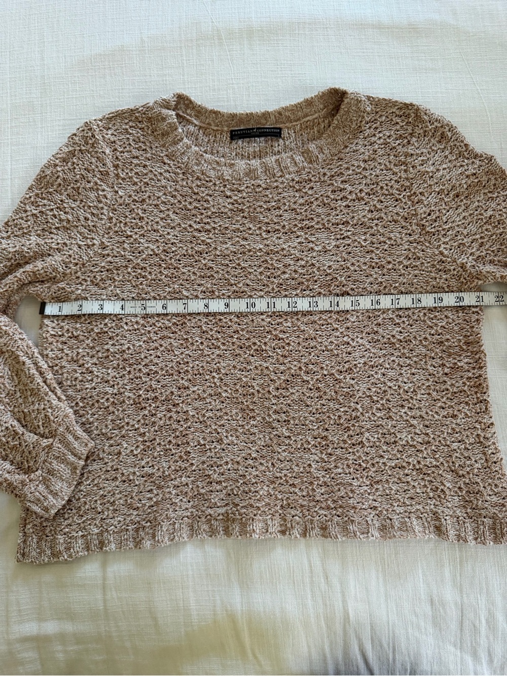 Peruvian Connection Knit Sweater Size Large - Picture 9 of 10